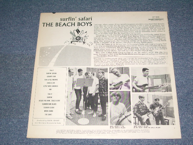 画像: The BEACH BOYS - SURFIN' SAFARI ( FC: Ex+++ & BC) Ex++ / MINT- ) / 1963 US ORIGINAL DUOPHONIC  LP