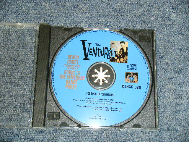 画像: THE VENTURES - TWIST WITH + TWIST PARTY VOL.2 ( 2 in 1 )/ 1994  UK& EU Used CD 