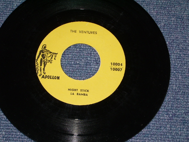 画像: THE VENTURES - NIGHT STICK  / 1960s TURKY Original 7" EP With PICTURE SLEEVE 