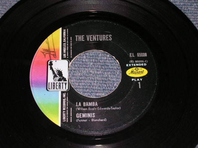 画像: THE VENTURES  - LA BAMBA   / 1966? MEXICO ORIGINAL 7" EP With Picture Sleeve