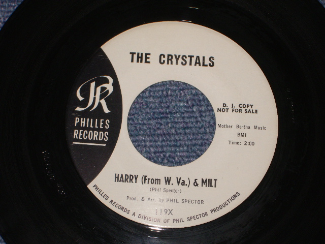 画像: THE CRYSTALS - LITTLE BOY ( WHITE LABEL PROMO   Ex+++/Ex+++ : Have a Bassic NOISE Version) / 1964 US ORIGINAL 7" SINGLE 