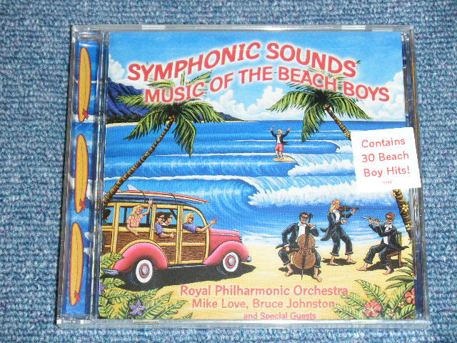 画像1: ROYAL PHILHARMONIC ORCHESTRA: BRUCE JOHNSTON - SYNPHONIC SOUNDS MUSIC OF THE BEACH BOYS / 1998 US ORIGINAL Brand New Sealed CD 