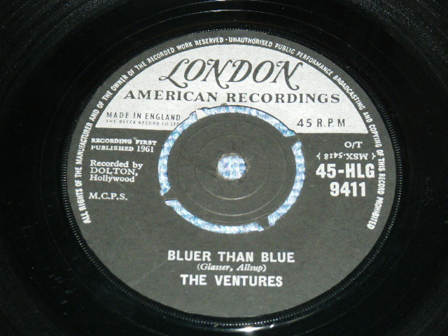 画像: THE VENTURES - THEME FROM "SILVER CITY" ( Ex+/Ex+ ) / 1961 UK ORIGINAL 7" Single