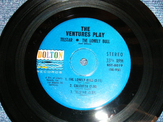 画像: THE VENTURES - PLAY TELSTAR ( Ex++/Ex+,Ex++ )/ 1962 US ORIGINAL 7"EP + PICTURE SLEEVE 