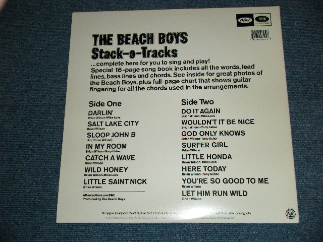 画像: The BEACH BOYS - STACK-O-TRACKS / 1990's  US REISSUE Used LP 