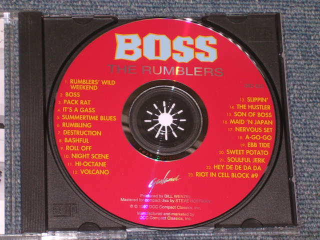 画像: THE RUMBLERS  - BOSS (ORIGINAL ALBUM + BONUS ) / 1997  US BRAND NEW  CD