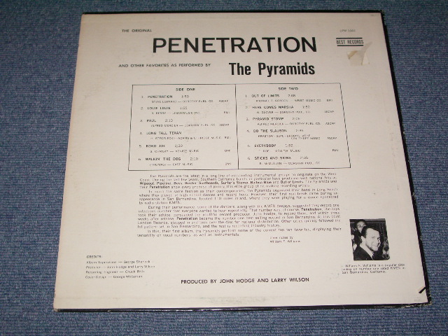 画像: THE PYRAMIDS - THE PYRAMIDS PLAY PENETRATION ( with "WALKING THE DOG"   Ex++ / MINT- )/  1964 US ORIGINAL MONO LP