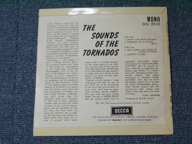 画像: THE TORNADOS - THE SOUND OF  / 1962 UK Original 7" EP With PICTURE SLEEVE 