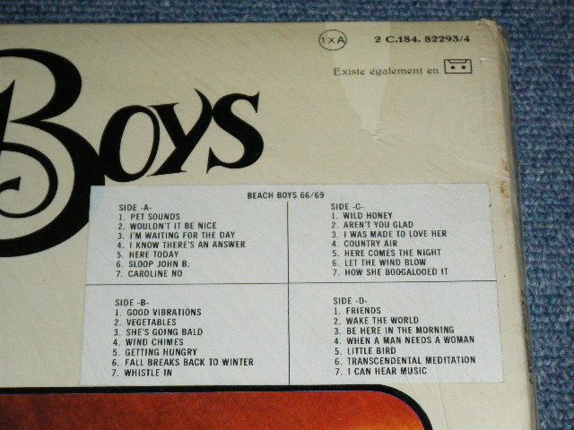 画像: The BEACH BOYS - 66/69 ( SEALED ) / 1976 FRANCE ORIGINAL Brand New Sealed  LP