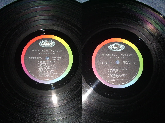 画像: The BEACH BOYS - CONCERT ( MATRIX NUMBER  ST- 1 & 2 -2198-B4#2 & B2  Ex-/Ex+++ ) / 1964 US ORIGINAL STEREO LP