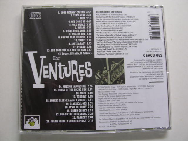 画像: THE VENTURES - NEW TESTAMENT +  MORE GOLDENGREATS  ( 2 in 1 )/ 1997  UK& EU SEALED   CD 