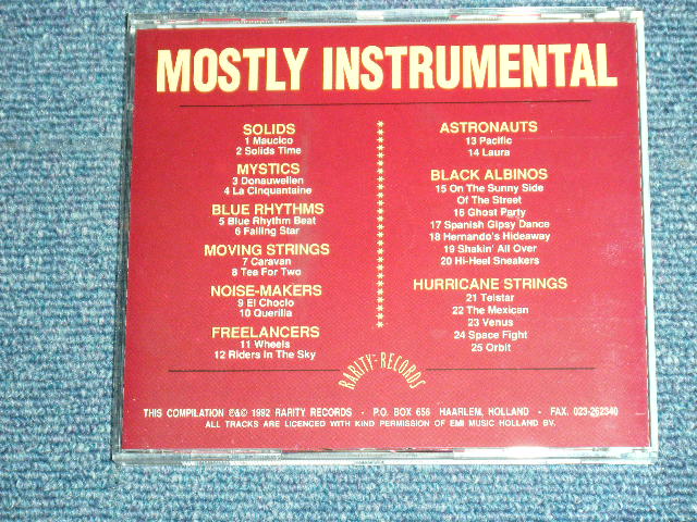 画像: V.A. OMUNIBUS - MOSTLY INSTRUMENTAL  / 1992 HOLLAND  ORIGINAL Brand New CD Very Rrae OUT-OF-PRINT now 