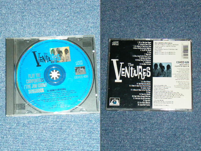 画像: THE VENTURES -  PLAY THE CARPENTERS + THE JIM CROCE SONG BOOK ( 2 in 1: Ex+++/MINT )/ 1996 UK& EU Used  CD 