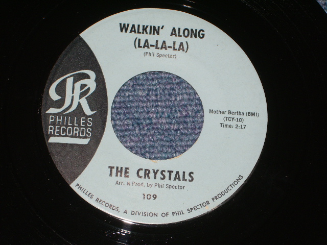 画像: THE CRYSTALS - HE 'S SURE THE BOY I LOVE ( Matrix # 45-TCY-9 RE-1 : non Credit : BLUE  LABEL  MINT-/MINT- ) / 1962 US ORIGINAL 7" SINGLE 