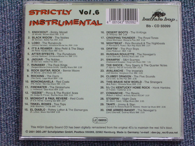 画像: VA - STRICTLY INSTRUMENTAL VOL.6 / 2001 GERMANY BRAND NEW  CD  