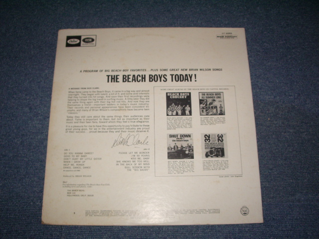 画像: The BEACH BOYS - THE BEACH BOYS TODAY  ( Ex++/MINT  ) / 1965 US ORIGINAL DUOPHONIC STEREO LP