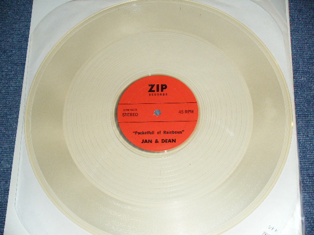 画像1: JAN & DEAN  - YELLOW BALLOON   / 1980's  US ORIGINAL??? Clear Wax Vinyl  12"